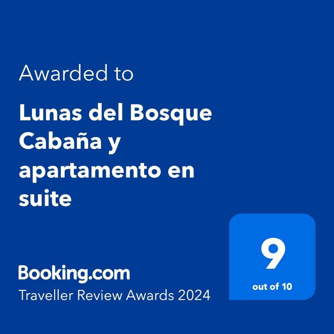 Lunas Del Bosque Cabana Y Apartamento En Suite La Paloma Esterno foto